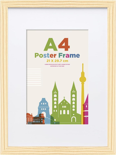 Picture frame with a5 - a4,