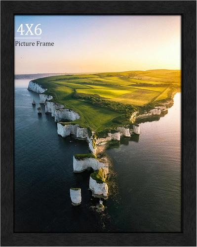 Black 4x6 picture frame mdf - 4x6,