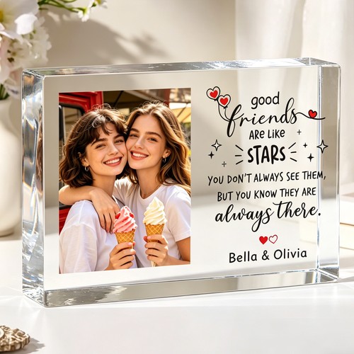 Personalised acrylic photo - acrylic,