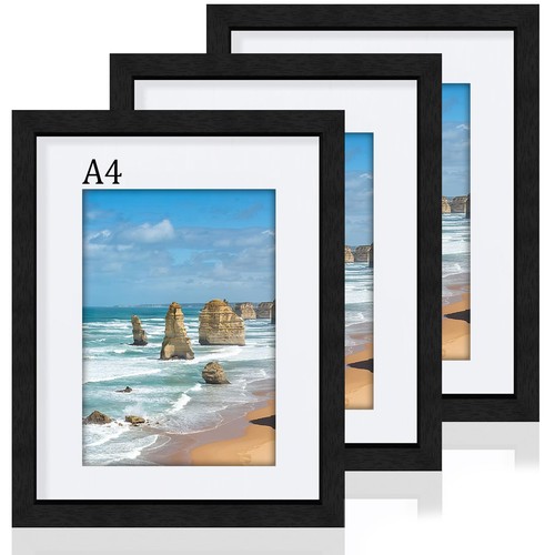 3pack frame wooden a4 - wooden,