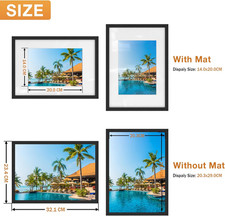 Stylish Set of 3 A4 Black